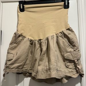 Motherhood Maternity tan shorts